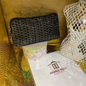 Victoria’s Secret Cosmetic Pouch Black BLING 💎